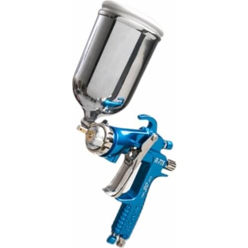 Professional Paint Spray Gun with Cup R-775 Pneumatic Power Tool Air spray Guns Car Painting Sprayer Nozzle Furniture Automobile