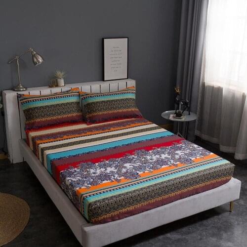Madala Fitted Sheet Mattress Cover Pillowcase queen king size Home Textile new 2020