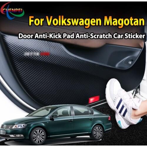 For Volkswagen Magotan Car Door Anti Kick Pad Protection Stickers Car Interior Decoration Accessories