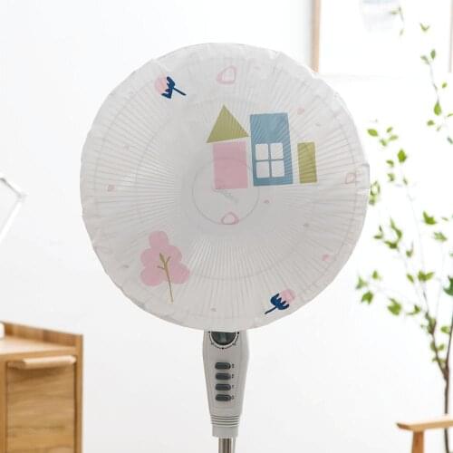 OTHERHOUSE Cartoon Electric Fan Cover Household Dust Cover for Fans Waterproof Dustproof Cover Children Kids Baby Safety Guard
