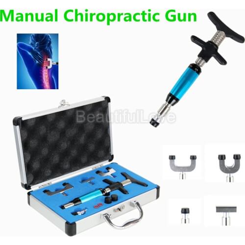 Manual Chiropractic Corrector Adjusting Therapy Spine Activator Correction MassagerHealth Care Massager Manual Gun