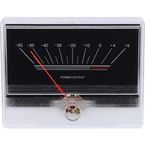 TN 90A BGB S0538 Mini High Accuracy VU Meter DB Amplifier Level Audio Meter with Backlight