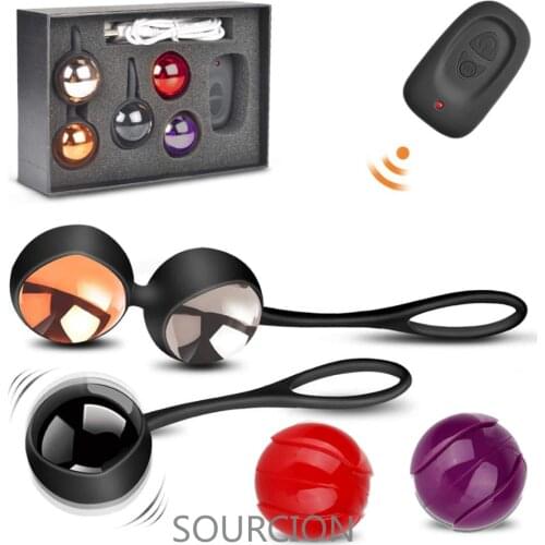 Vaginal Ball Wireless Remote Vibrator Egg Silicone Kegel Ball Ben Wa Ball Sex Toys for Women Geisha Ball Tighten Massage Sexshop