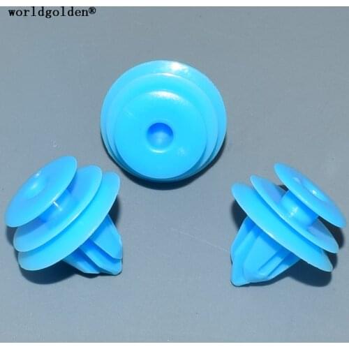 Worldgolden 100pcs Garnish Moulding Retainer for GM 88970345,909130077,Toyota 90467-10167(9046710167),Nissan 76882-WA000