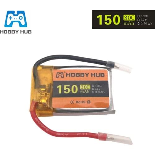 1pcs Hobby Hub 3.7V 150mah 30C Lipo Battery For RC Syma S107 S107G Airplane Helicopter Drone battery For DIY Toys Battery