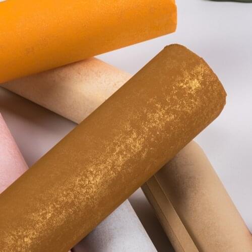 10pcs Batik Xuan Paper Papel Arroz Colorful Golden Foils Xuan Paper Chinese Calligraphy Competition Special Half Ripe Rice Paper