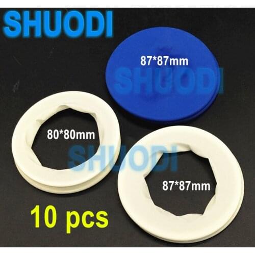 10pcs Dental Latex Oral Rubber Dam Retractor Lip & Cheek Mouth Opener for Teeth Whitening Disposable Orthodontic Retractor