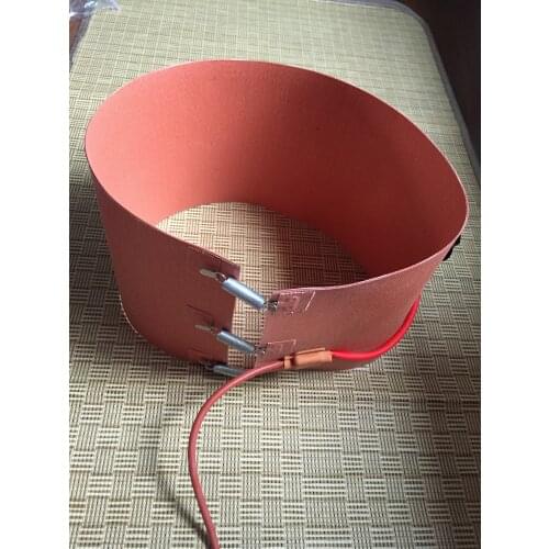 250 X500mm 800W 250V ,Universal Silicone rubber oil heating belt heating element film heater flexible heating electric heater