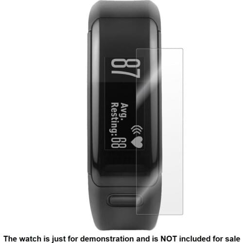 3x Clear LCD Screen Protector Guard Cover Shield Film Skin for Garmin Vivosmart HR Sporting Smart Wristband Watch Accessories