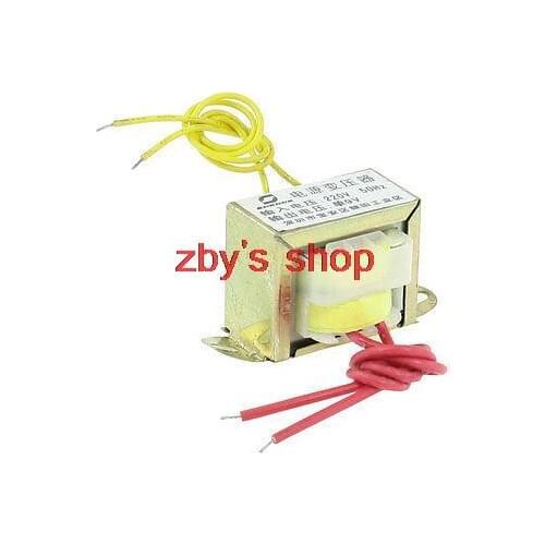 9V 500mA-700mA Ferrite Core Vertical Single Phase EI Power Transformer