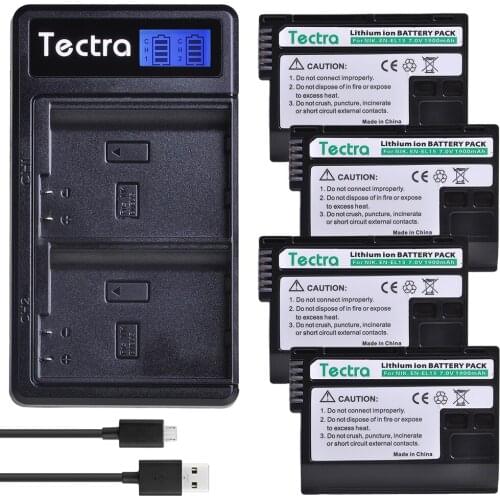 4x1900mAh EN-EL15 EL15 EN-EL15a ENEL15a EN EL15a batteries+LCD Dual Charger for nikon d7000 d610 d7100 D850 D600 D810 D750 D7500