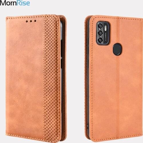 For ZTE Blade A7s 2020 Case Book Wallet Vintage Slim Magnetic Leather Flip Cover Card Stand Soft Cover Luxury Mobile Phone Bags