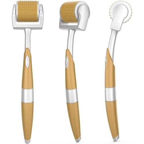 Hot Sale Professional ZGTS Titanium Derma Roller 192 Needles For Face Skin Care And Hair-loss Treatment Beauty Tool