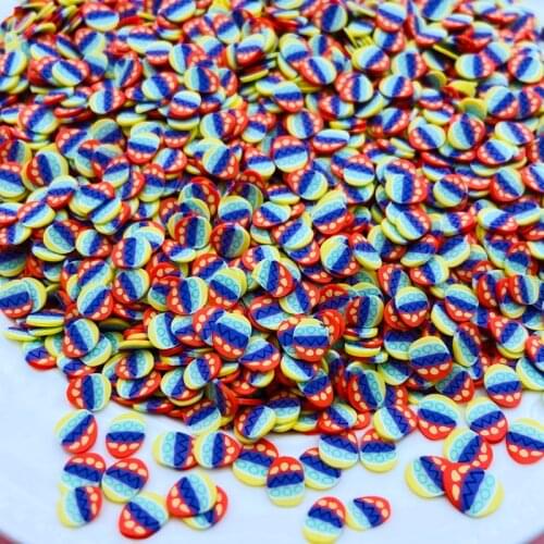 20g/Lot Hot Selling Polymer Clay Easter Egg Sprinkle, Cute Rabbit Slice for Crafts Making, Phone Deco, DIY Slime Filling