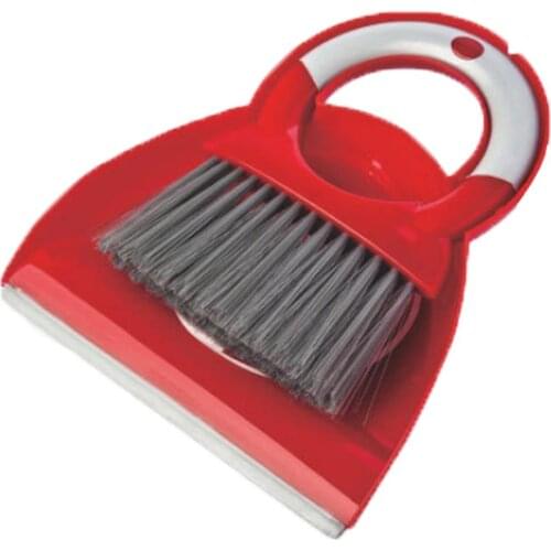 Mini Broom Dustpan Set Keyboard Brush Computer Brush Desktop Cleaning Small Broom Small Broom Set #CW