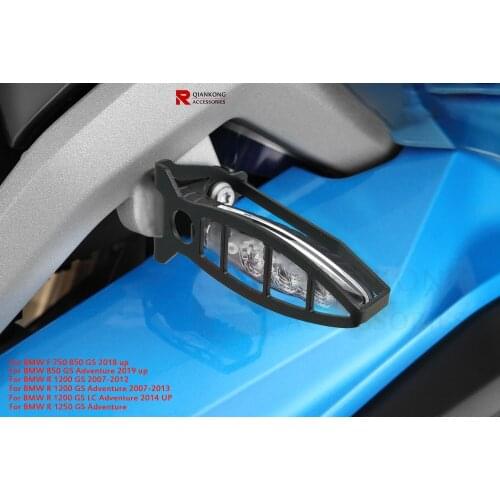 Motorcycle accessories Front LED Turn signal protection cover For BMW R 1200 GS LC R1200GS LC 2014+ R1250GS R 1250 GS Adventure
