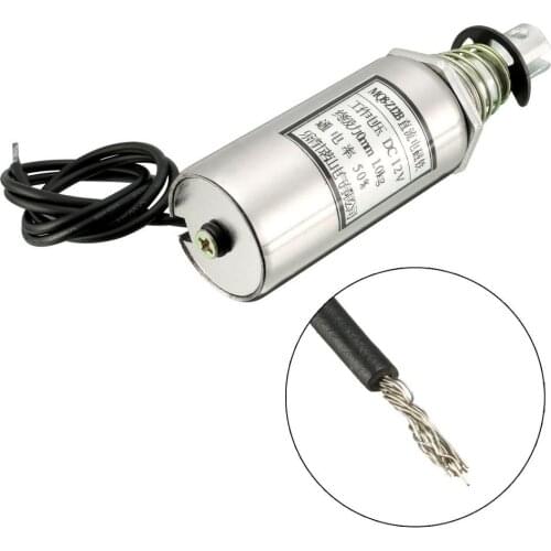 MQ8-Z12B DC 12V 24V 0mm 1Kg Push Pull high power wet-valve Solenoid electromagnet actuator
