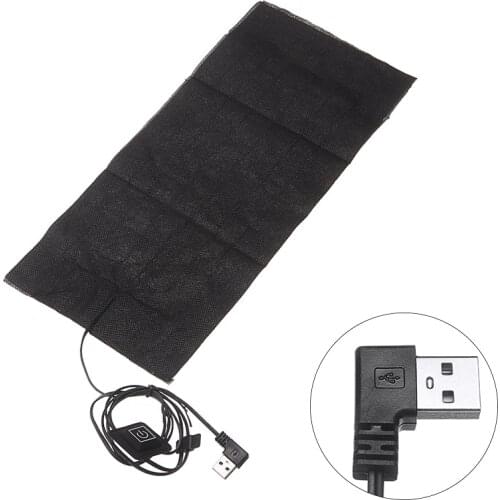 Adjustable Electric Heating Pads Cloth Heater Pad Winter Waist Abdomen Cushion Warmer Heater 3 Modes 5V 2A USB