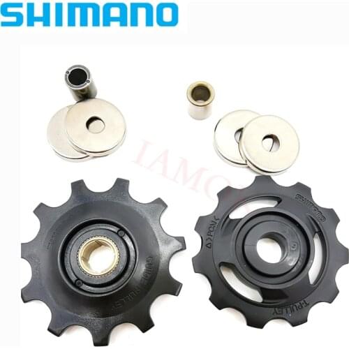 SHIMANO 105 RD-R7000 Road Bicycle Guide & Tension Pulley Set for RD-5800-GS/M7000-11/M6000-GS/U5000 Iamok Bike Parts