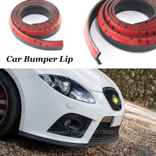 Front Spoiler Deflector Lip For Car View Tuning Body Kit For Scion FR-S Tc XB XD iM IQ TC Car Front Rubber Bumper Lip Splitter