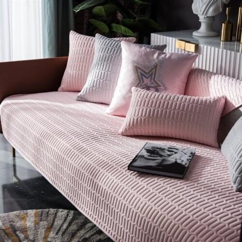Polyester Summer Breathable Sofa Covers Decorative Couch Slipcover Protector Armrest Chair Cover Anti-slip Furniture Protectors