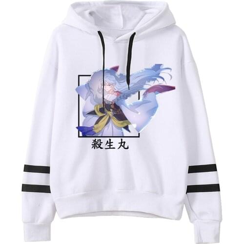 Inuyasha Sweatshirt Women/man Cool Fashion Casual Hooded Print Hooded Harajuku Hip Hop Female Tops