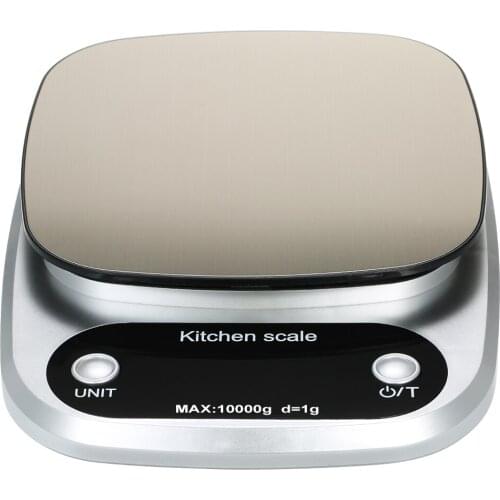 High Precision Digital Scale with Waterproof Surface 10kg/0.1g Portable Kitchen Scale Multi-function Baking Scale Cooking Tools