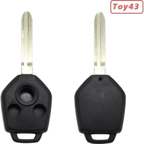 Xinyuexin 3 Button Remote Car Key Case Shell for Subaru Forester Impreza 2013-2015 Forester 2008 2009 2010
