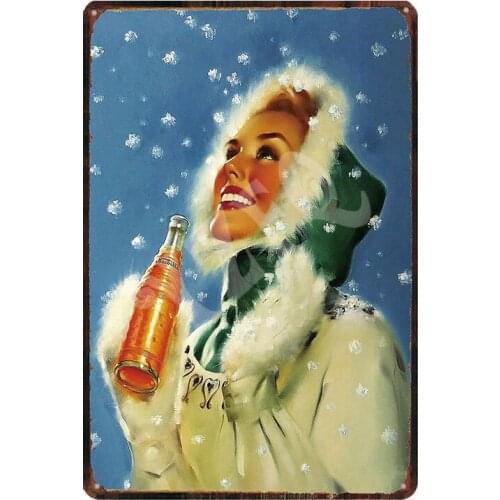 Tin Sign Vintage Shabby Chic Metal Plates For Wall kitchen Retro Home Decor Metal Poster DU-2139