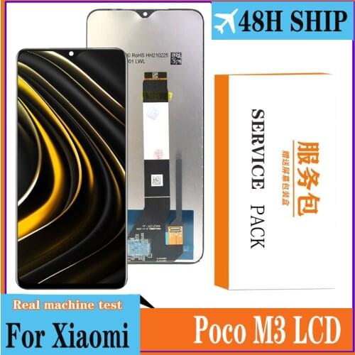6.53'' LCD for Xiaomi Poco M3 Display Touch Screen Digitizer Assembly Xiaomi poco M3 for Repair Parts