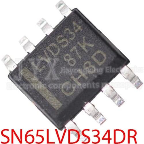 1PCS SN65LVDS34DR SN65LVDS34D LVDS34 SOP8