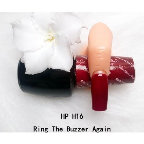 15ML Red Color Opie HPH16 Ring The Buzzer Again Semi Permanent Soak Off LED UV Gel Lacquer Elegant Nail Art Manicure Gel Varnish