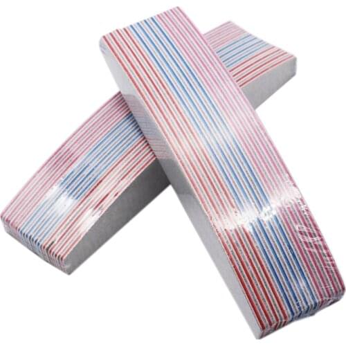 24 Pcs Emery Boards for Nails 100/180 Nail Files Bulk Finger Nail File Boards Heavy Duty Nail Buffers