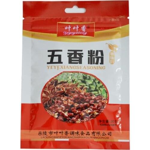 30g/pack Five-spice Powder Stir-fry Food Soups Barbecue Spices Seasoning