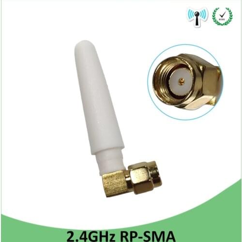 5PCS 2.4 GHz WiFi Antenna 2dBi Aerial RP-SMA Male Connector 2.4ghz antena wi fi For PCI Card USB Wireless Router Wifi Booster