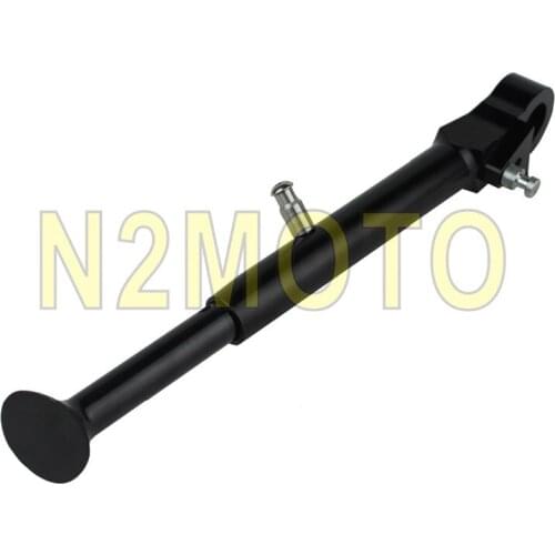 Aluminum Motorcycle Adjustable Kickstand for Yamaha YZF R1 98-08 YZF R6 1999-2005 YZF R6S 1999-2010 Side Stand Black Kick Stand