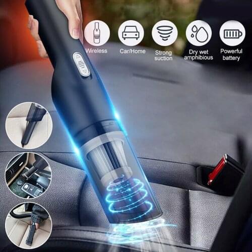 10000Pa Car Vacuum Cleaner Portable Mini Handheld Vaccum Cleaner Wireless Home Appliance Auto Cleaning Accessories