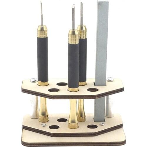 Large Brass Carving Knife 6 Packs Steel Carving Knife Seal Carving Knife Stone Carving Set Seal Carving Knife Seal Cutting Tool