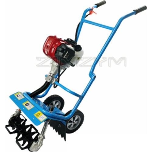 JX-CC Backpack Gasoline Mower Orchard Weeding Machine Portable Grass Cutter Lawn Mower Garden Tools Orchard Loosening Machine