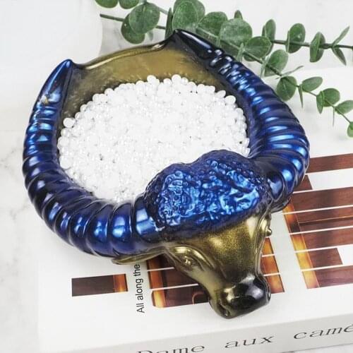 Ashtray Storage Box Mirror Pendant Jewelry Tray Pad Silicone Mold Animal Head Ashtray Silicone Mould DIY Jewelry Tray Tool