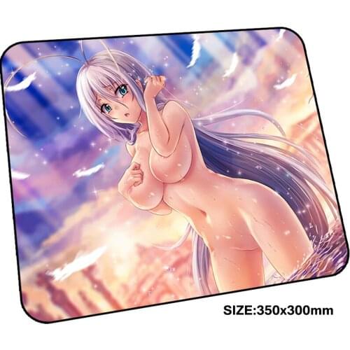 High school dxd mousepad gamer 350x300x3mm gaming mouse pad Domineering notebook pc accessories laptop padmouse Beautiful mat