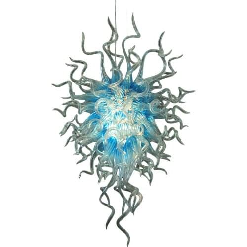 Hot Sale Blue Color Dale Chihully Hand Blown Murano Glass Chandelier Lights