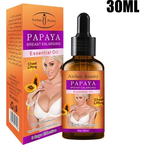 30ml Papaya Chest Massage Lifting Breast Oil Enhancement Repair Lift Up Firm Breast Enlargement Moisturizing Essential Care
