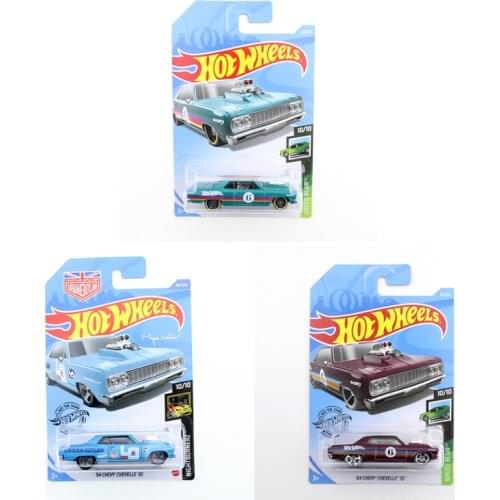 2021 Original Hot Wheels Mini Alloy Coupe 64 CHEVY CHEVELLE SS 1/64 Metal Diecast Model Car Kids Toys Gift