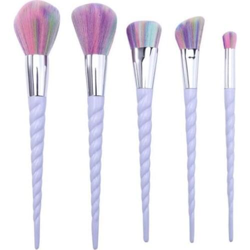 Makeup Brush Set Professional Foundation Eyeshadow Powder Makeup Brush Set Tools 5pcs/sets Free Shipping SN584