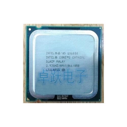 Lntel QX6800 qx6800 CPU Processor Quad-Core(2.93Ghz /L2=8M/130W) Socket LGA 775 Desktop CPU free shipping