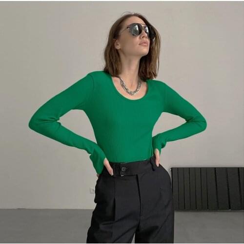 Женские базовые футболки QUEECHALLE China At AliExpress