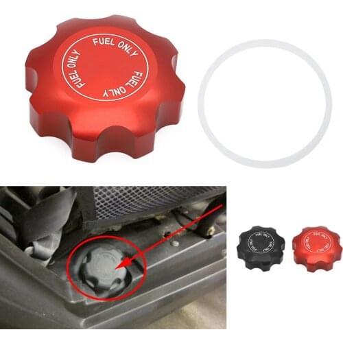 Billet Gas Cap Cover For Polaris RZR Ranger 570 900 800 1000 UTV ATV Repalce 5439075 / 5433687 / 2520957 Red Black