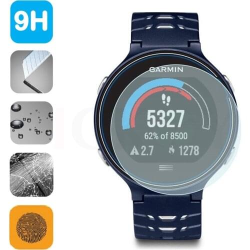 ICKOY 9H Tempered Glass LCD Screen Protector Shield Film For Garmin ForeRunner 630 Smart Sporting Watch Accessories