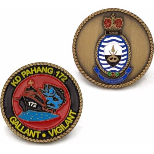 Factory outlets Enamel Old bronze coins Promotion Souvenir Coin for Gift